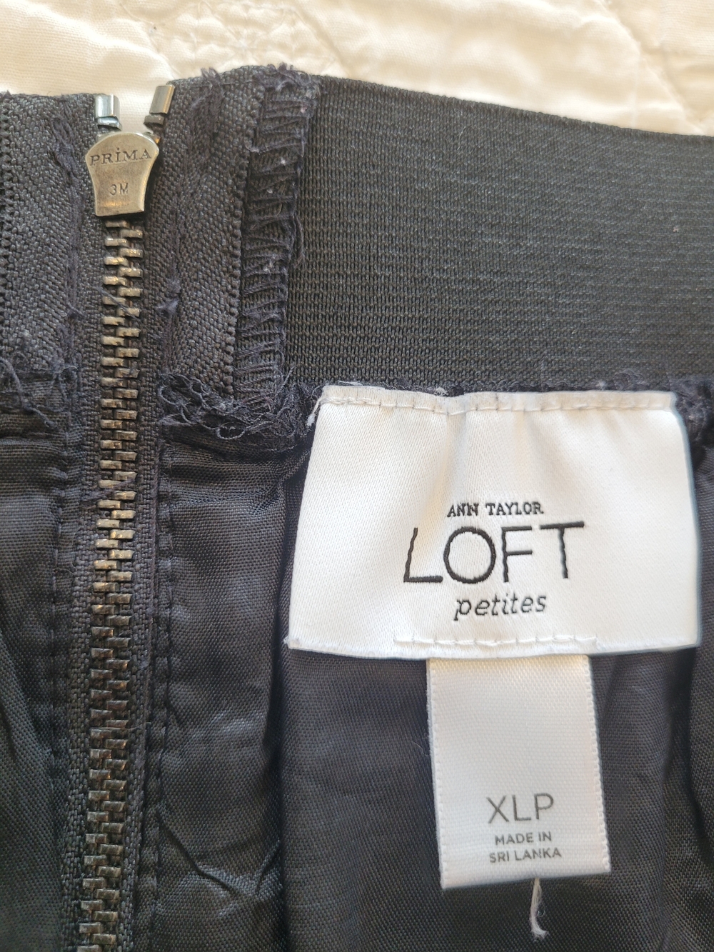 Classic Black Shiny Gauze Tiered Y2K Skirt XPL Ann Taylor Loft - Picture 7 of 12